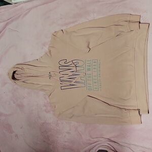 VANS Off The Wall Pink Hoodie, Size L
